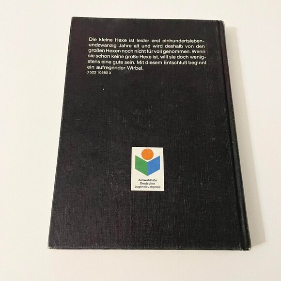 Vtg 1980 Die Kleine Hexe Otfried Preussler Hardcover German Book - Picture 2 of 16